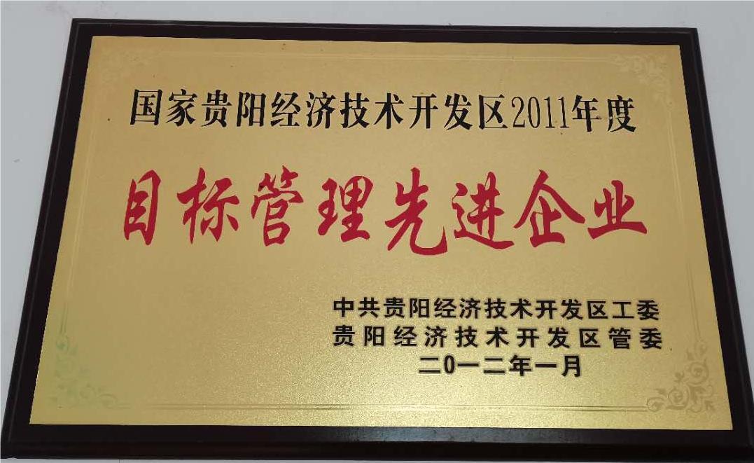 目標管(guǎn)理先(xiān)進企業1